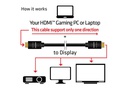 Club 3D Kabel HDMI 2.0 4K60Hz UHD RedMere, 10 m