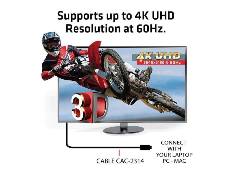 Club 3D Kabel HDMI 2.0 4K60Hz UHD RedMere, 15 m