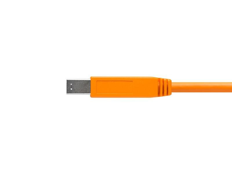 Tether Tools Kabel TetherPro USB 3.0 zu Male B, 4.6 Meter Orange