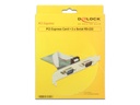 Delock PCI-Express-Karte 89555 2x Seriell / RS232