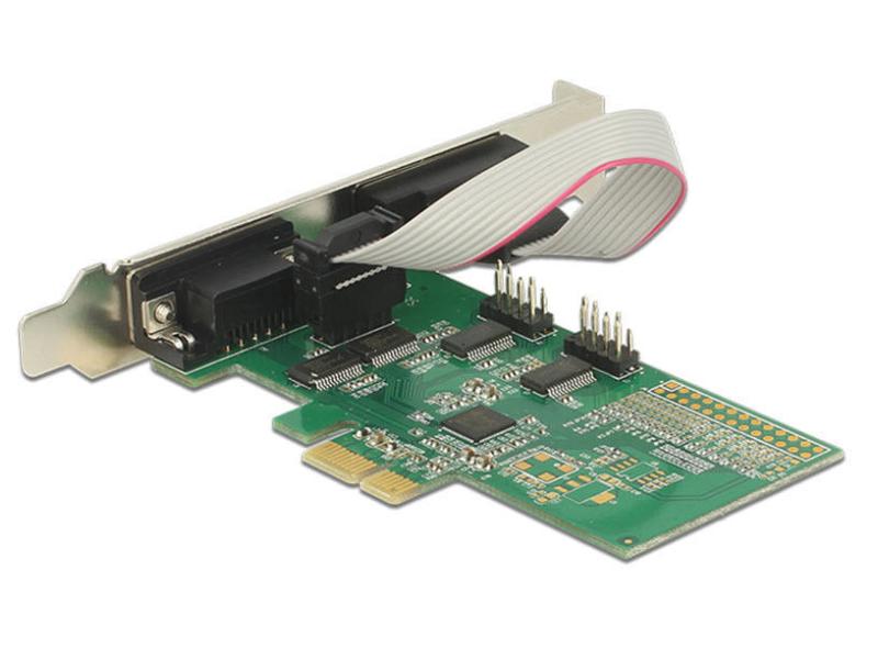Delock PCI-Express-Karte 89557 4x Seriell / RS232