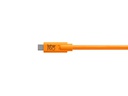Tether Tools Kabel TetherPro USB-C zu USB 3.0 Male B, 4.6 m Orange