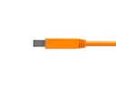 Tether Tools Kabel TetherPro USB-C zu USB 3.0 Male B, 4.6 m Orange
