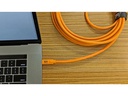 Tether Tools Kabel TetherPro USB-C zu USB 3.0 Male B, 4.6 m Orange