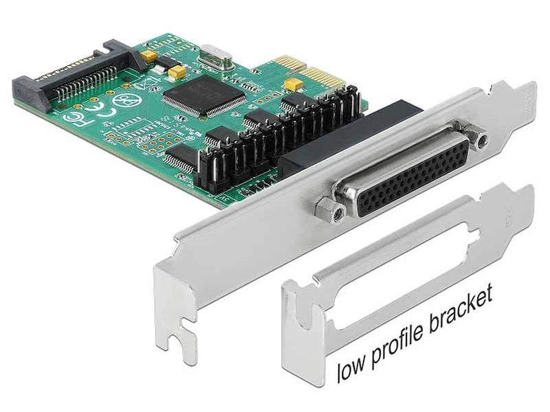 Delock PCI-Express-Karte 89938 4x RS-232 mit Spannungsversorgung