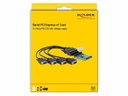 Delock PCI-Express-Karte 89938 4x RS-232 mit Spannungsversorgung