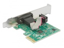Delock PCI-Express-Karte 89948 1x Seriell / RS232 ASIX Chipsatz