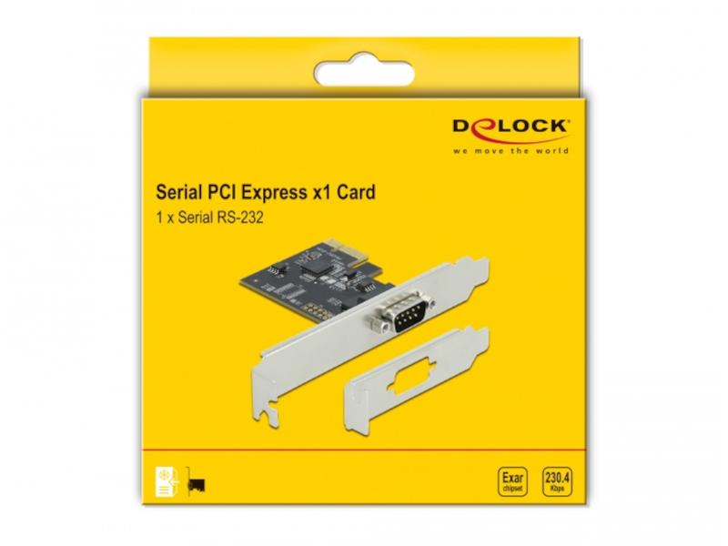 Delock PCI-Express-Karte 90000 1x Seriell / RS-232