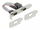 Delock PCI-Express-Karte 90001 2x Seriell / RS-232