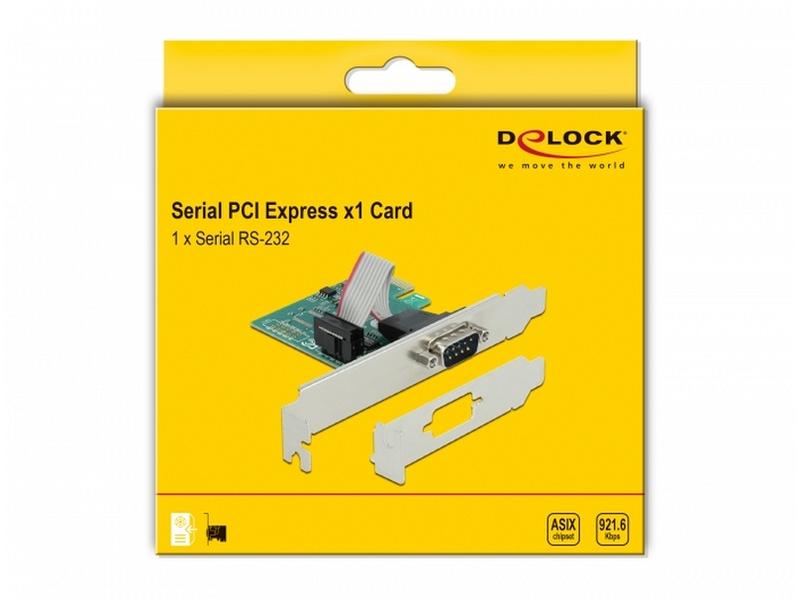 Delock PCI-Express-Karte 90006 1x Seriell / RS-232