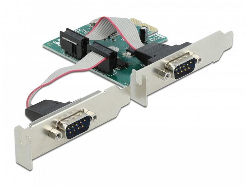 Delock PCI-Express-Karte 90007 2x Seriell / RS-232