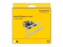 Delock PCI-Express-Karte 90007 2x Seriell / RS-232