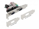 Delock PCI-Express-Karte 90046 2x Seriell / RS232