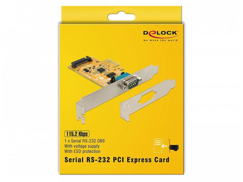 Delock PCI-Express-Karte 90293 1x Serial / RS-232