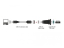 Delock Schnittstellenkabel USB 61425 RS232