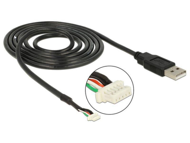 Delock Schnittstellenkabel USB USB 2.0 A Stecker, 1.5m