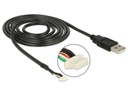 Delock Schnittstellenkabel USB USB 2.0 A Stecker, 1.5m