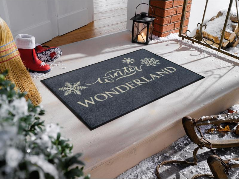 wash+dry Fussmatte «Winter Wonderland» 50 cm x 75 cm