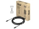 Club 3D Kabel USB Type-C - USB Type-C, 5 m, 8K60Hz