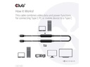 Club 3D Kabel USB Type-C - USB Type-C, 5 m, 8K60Hz