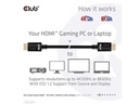 Club 3D Kabel Ultra High Speed 10K HDMI 2.1 - HDMI, 1 m