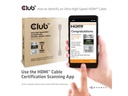 Club 3D Kabel Ultra High Speed 10K HDMI 2.1 - HDMI, 1 m
