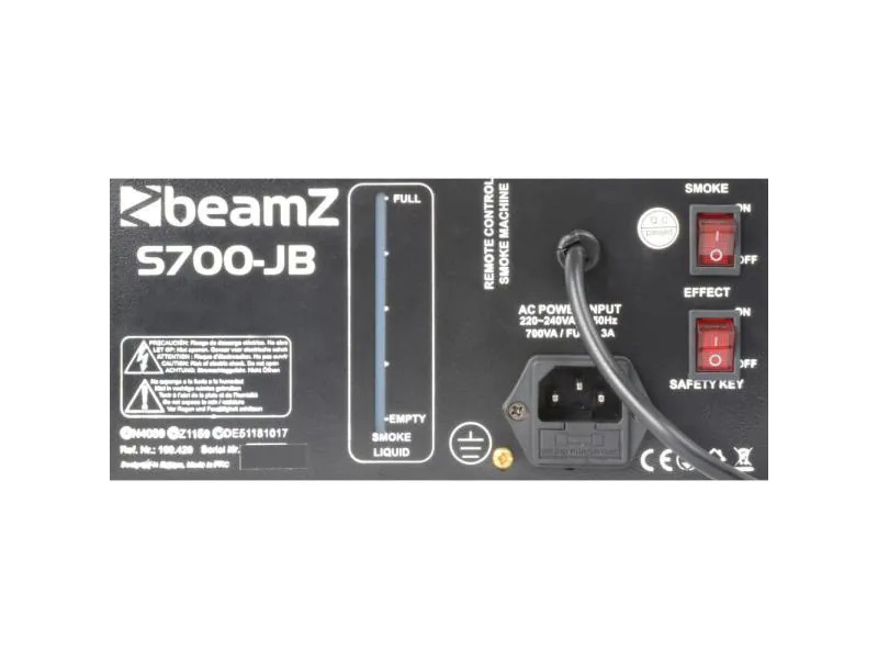 BeamZ Nebelmaschine S700-JB