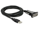 Delock Serial-Adapter USB-A zu RS-232 DB9, 3m