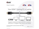 Club 3D Kabel Ultra High Speed HDMI 2.1 HDMI - HDMI, 5 m