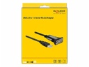 Delock Serial-Adapter USB-A zu RS-232 DB9, 4m