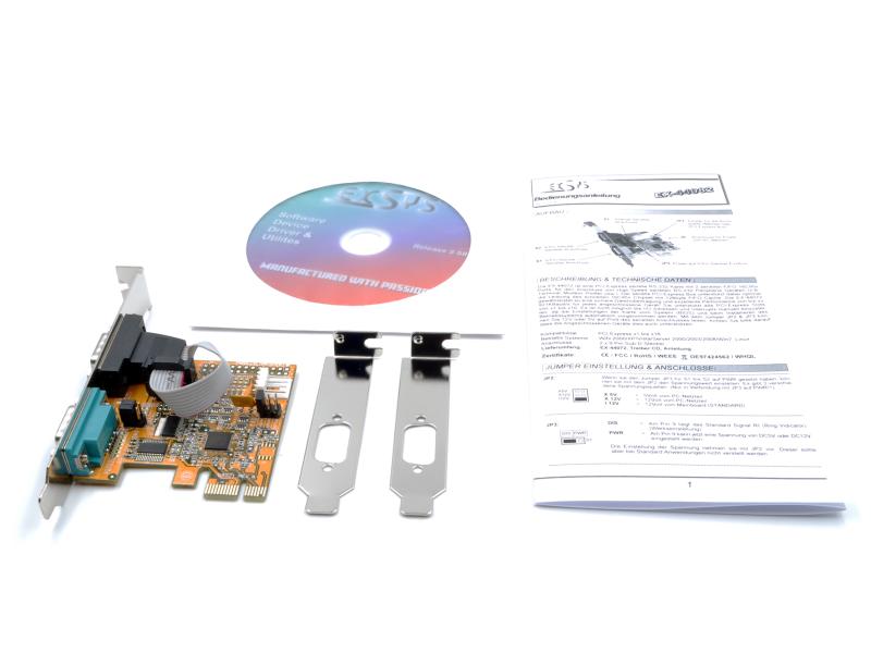 Exsys PCI-Express-Karte EX-44082