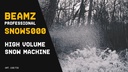 BeamZ Pro Schneemaschine SNOW5000