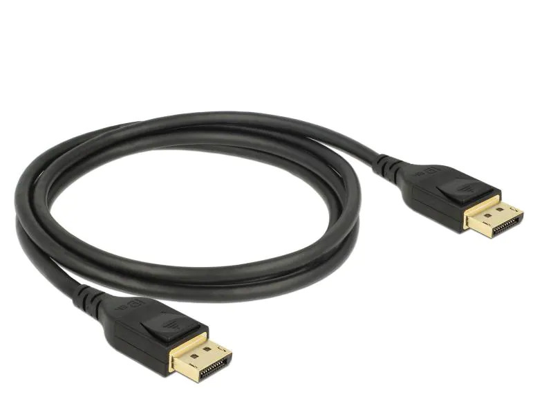 Delock Kabel  DisplayPort - DisplayPort, 1 m  DPv1.4, 8K/60Hz