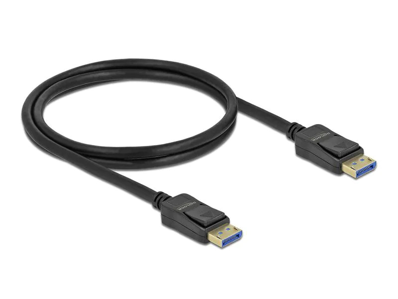 Delock Kabel 10K 60Hz, 54Gbps DisplayPort - DisplayPort, 1 m