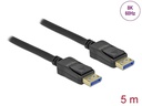 Delock Kabel 8K 60Hz, 54Gbps DisplayPort - DisplayPort, 5 m