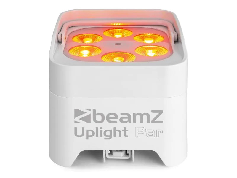 BeamZ Bodenstrahler BBP96SW Uplight Par Weiss