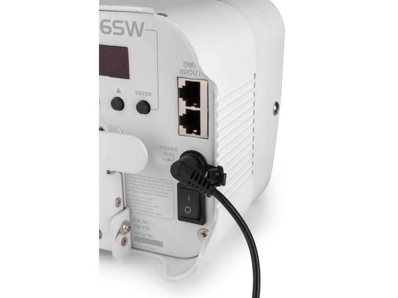 BeamZ Bodenstrahler BBP96SW Uplight Par Weiss