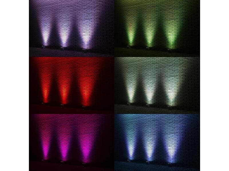 BeamZ Bodenstrahler BBP96SW Uplight Par Weiss