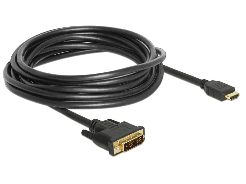Delock Kabel DVI-D - HDMI Typ A, 5 m