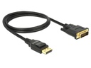 Delock Kabel DisplayPort - DVI-D, 1m 4K/30Hz, passiv