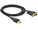 Delock Kabel DisplayPort - DVI-D, 2m 4K/30Hz, passiv