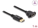 Delock Kabel 8K 30Hz DisplayPort - DisplayPort, 1 m