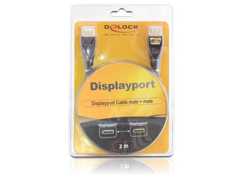 Delock Kabel DisplayPort - DisplayPort, 2 m