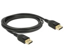 Delock Kabel DisplayPort - DisplayPort, 2 m DPv1.4, 8K/60Hz