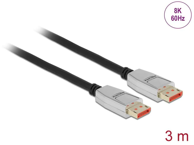 Delock Kabel DisplayPort - DisplayPort, 3 m