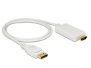 Delock Kabel DisplayPort - HDMI, 1 m