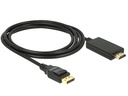 Delock Kabel DisplayPort - HDMI, 2 m