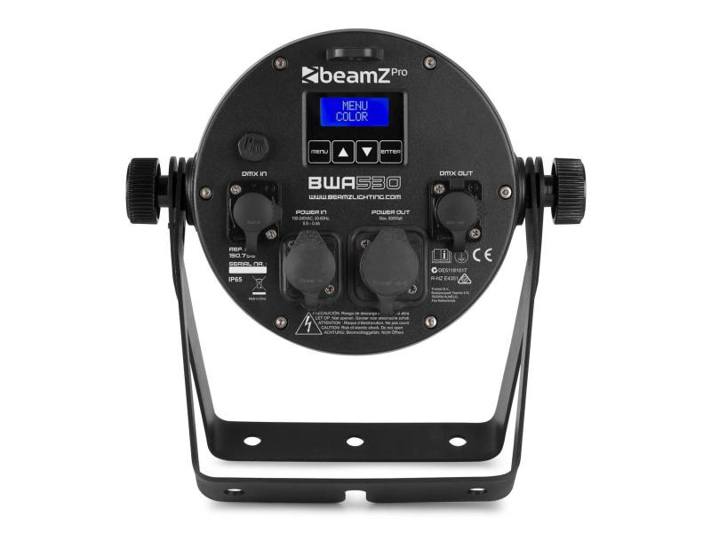 BeamZ Pro Scheinwerfer BWA530 Alu IP65 LED Par
