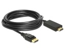 Delock Kabel DisplayPort - HDMI, 5 m
