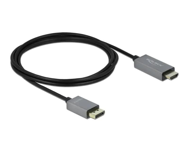 Delock Kabel DisplayPort 1.4 - HDMI, 4K 60Hz, HDR 3m
